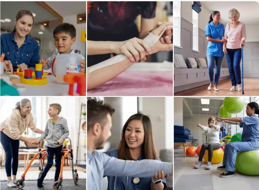 Collage of Occupational Therapists looking after clients Home Loan LMI Waiver